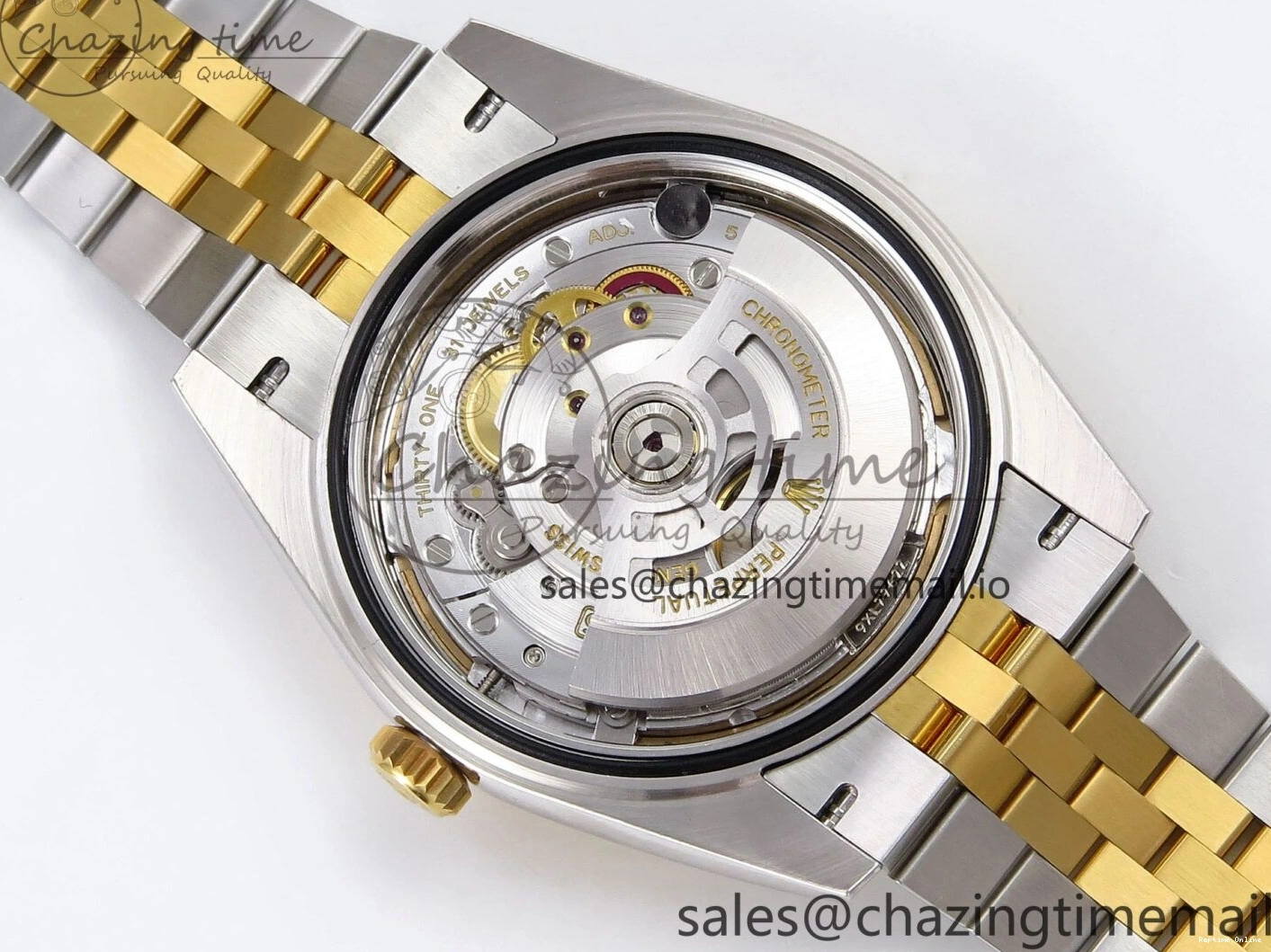 0106 DateJust 41 SS YG ARF 1:1 Best Edition 904L Steel Silver Stick Dial on Jubilee Bracelet SH3235 (Gain Weight) SoftTouch 1227